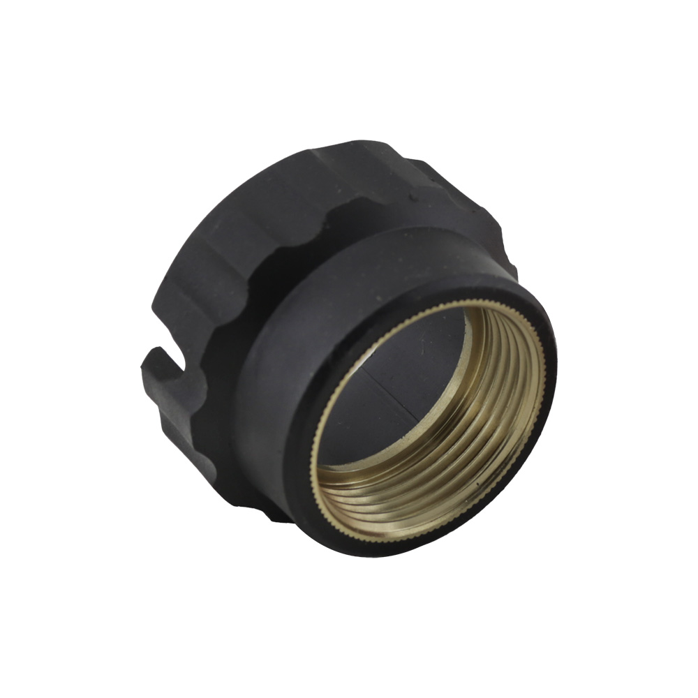 Euro central connection nut black-1